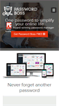 Mobile Screenshot of passwordboss.com