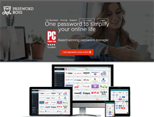 Tablet Screenshot of passwordboss.com